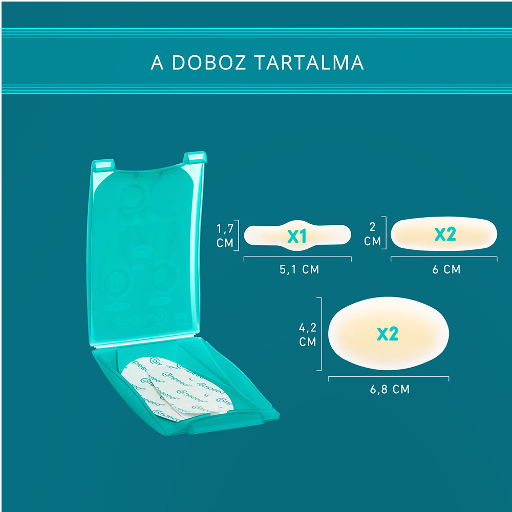 COMPEED vízhólyagtapasz vegyes méretben (5db)