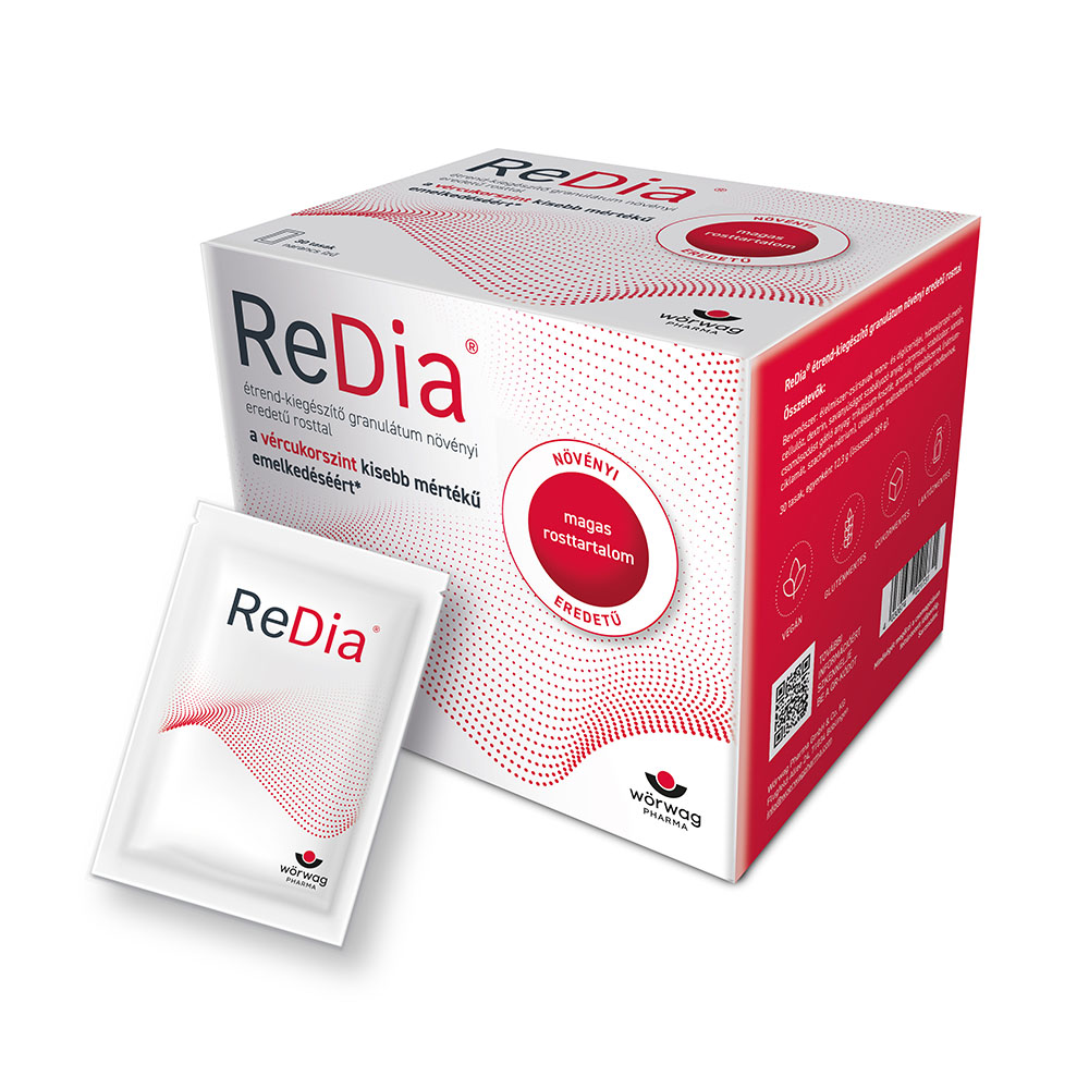 REDIA® étrendkiegészítő granulátum növényi eredetű rosttal (30db)