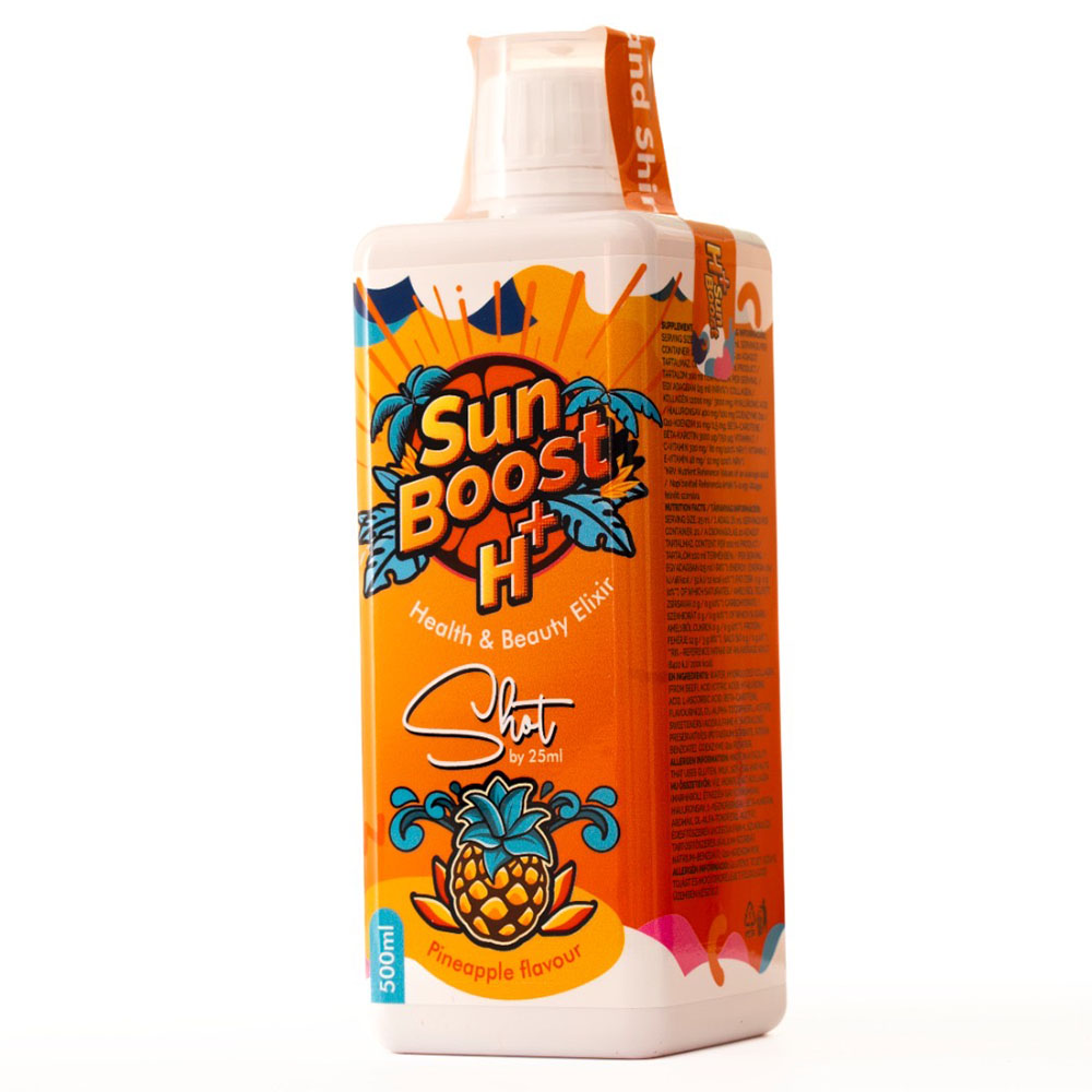 SUNBOOST H+ vitamin shot koncentrátum (500ml)