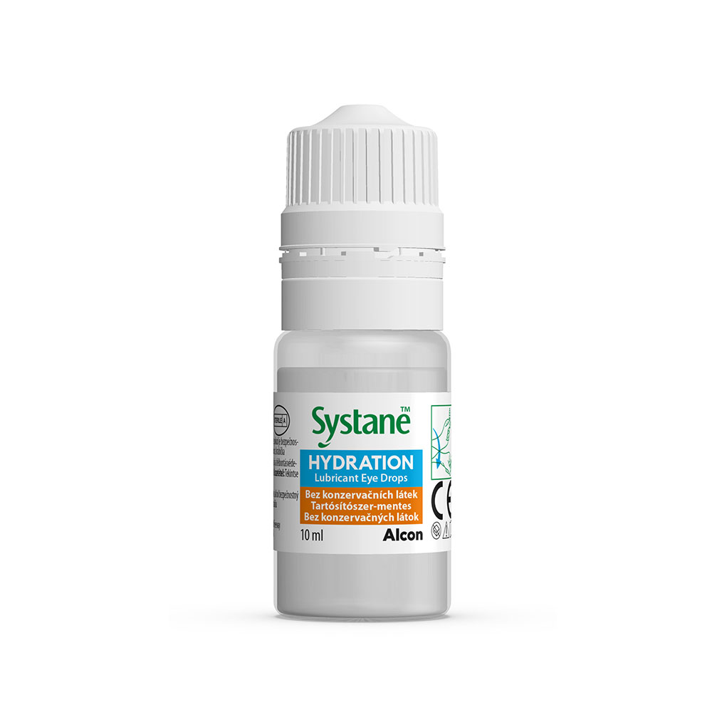 SYSTANE Hydration tartósítószer-mentes lubrikáló szemcsepp (10ml)