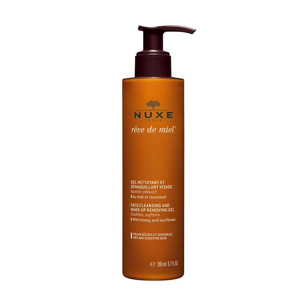 NUXE Reve de Miel arctisztító és sminklemosó gél (200ml)