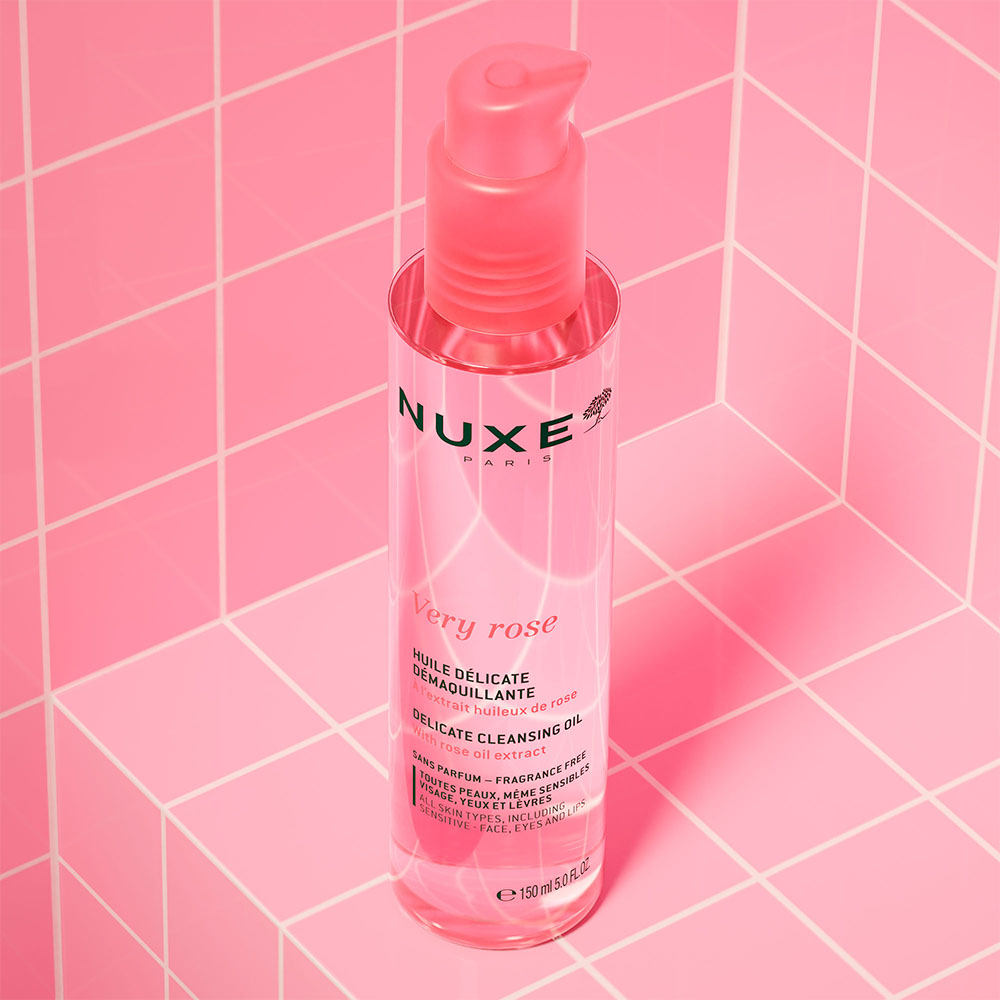 NUXE Very Rose gyengéd arctisztító olaj NEW (150ml)