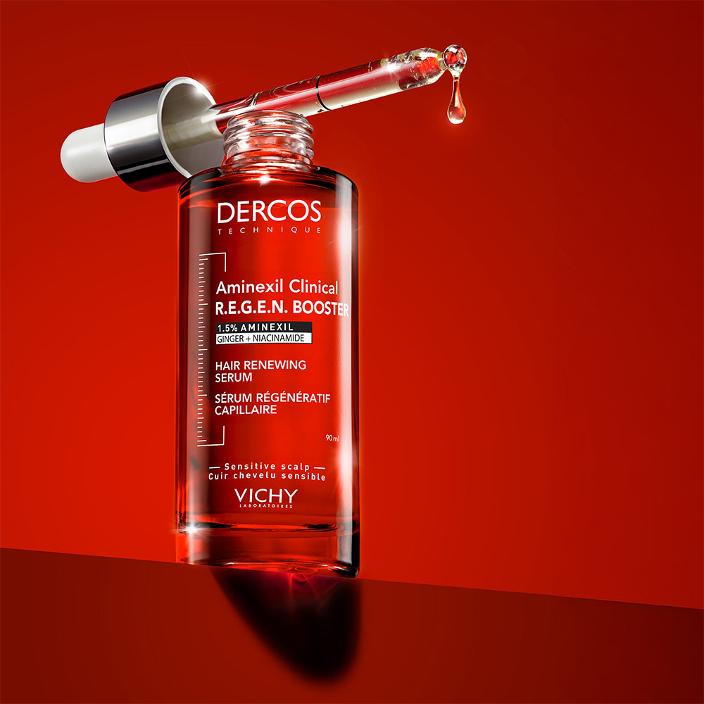 VICHY Dercos Aminexil Clinical R.E.G.E.N. Booster hajregeneráló szérum (90ml)