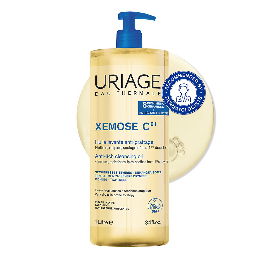URIAGE Xémose C8+ viszketéscsillapító olajtusfürdő (1000ml) 