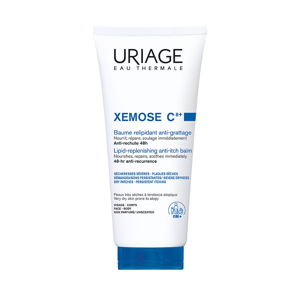 URIAGE Xémose C8+ Lipidpótló testápoló balzsam száraz bőrre (200ml)