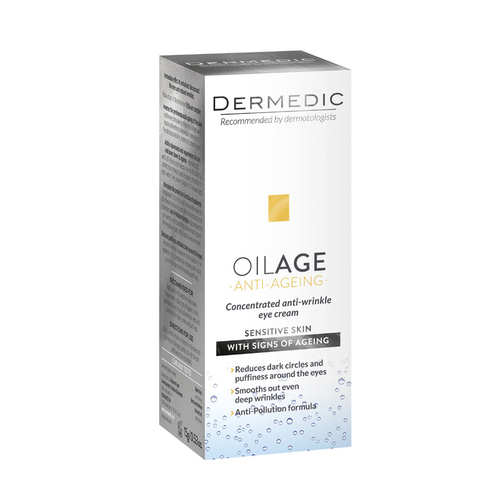 DERMEDIC Oilage koncentrált ránctalanító szemkörnyékápoló krém (15g)