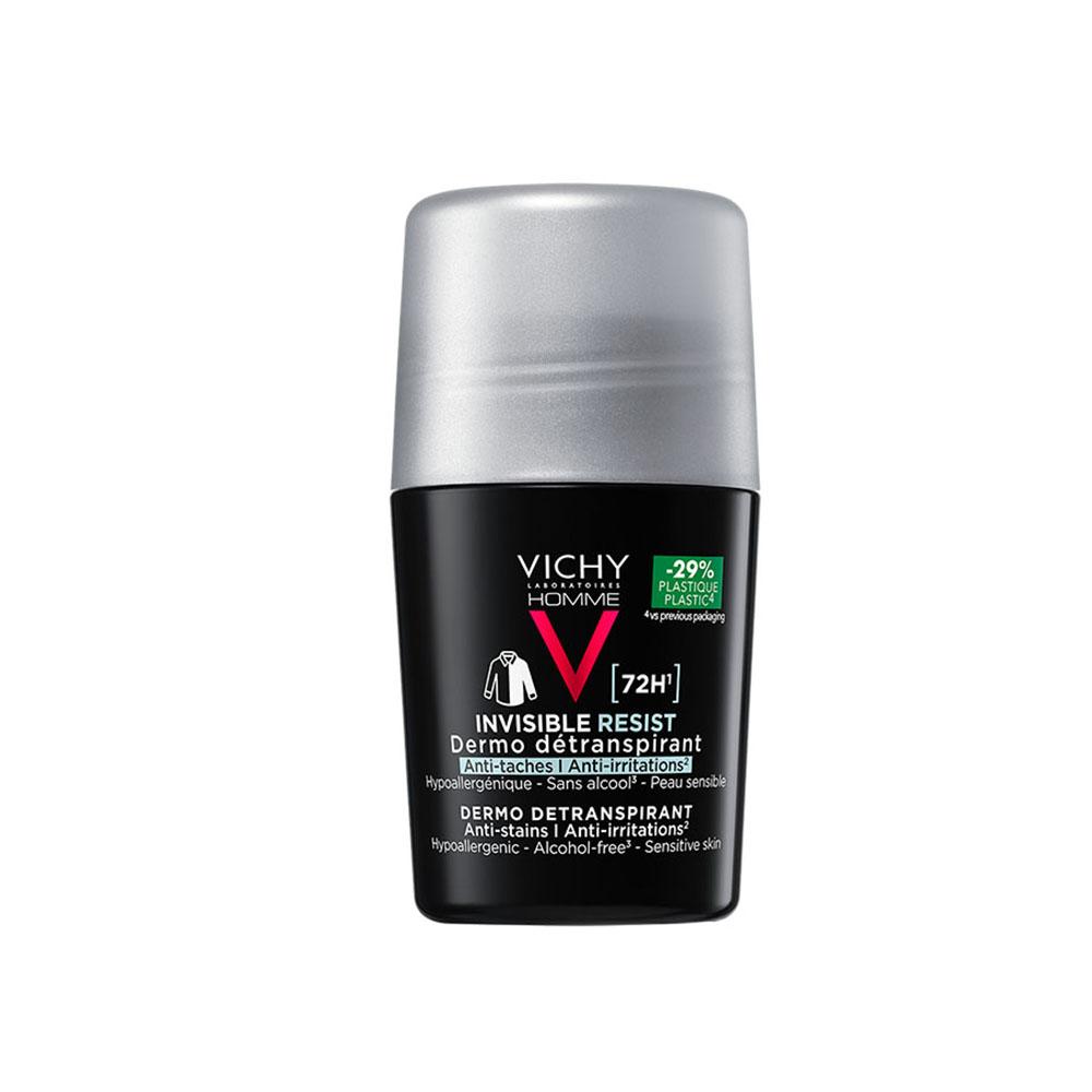 VICHY Homme Invisible Resist 72H foltmentes dezodor (50ml)