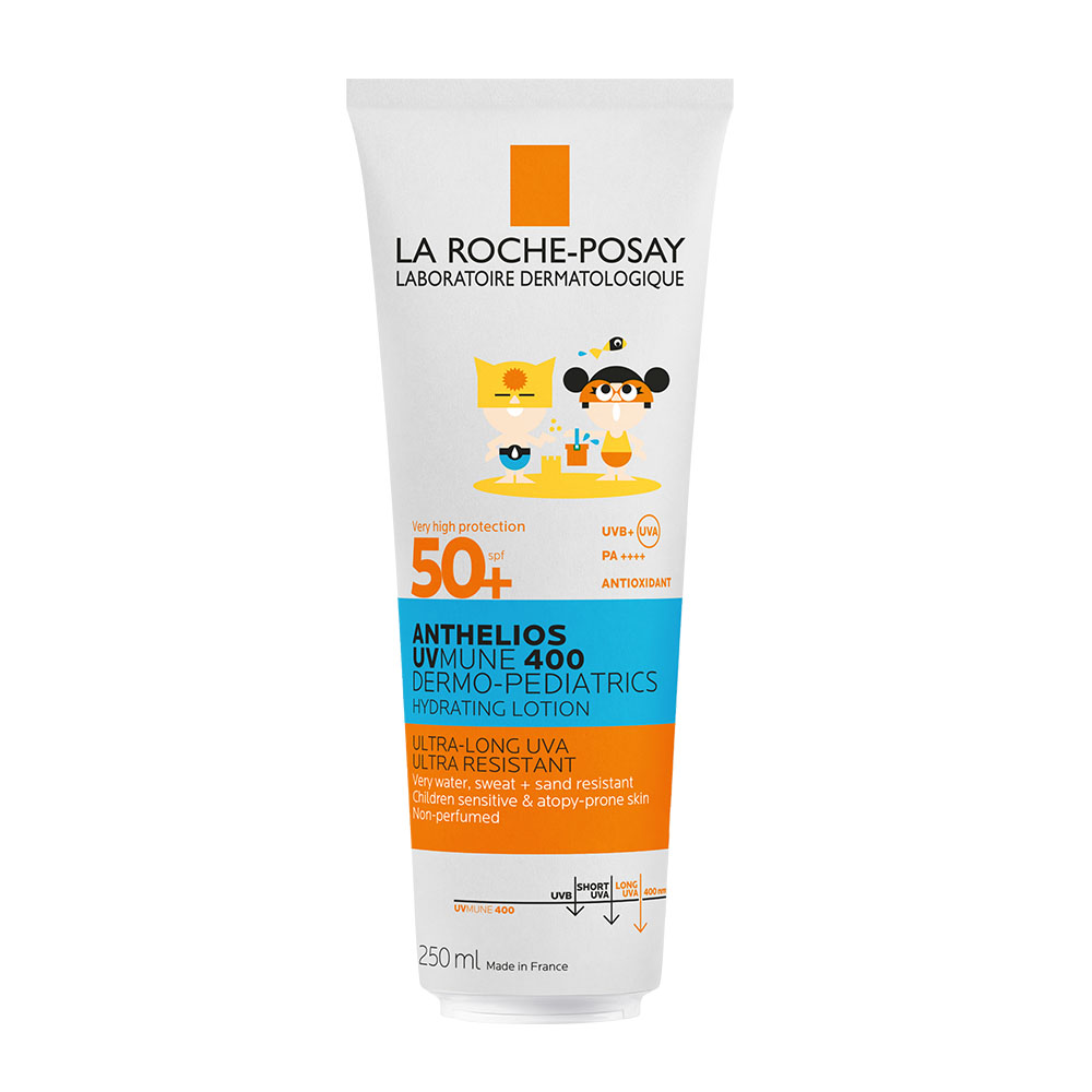 LA RIOCHE-POSAY Anthelios UVMUNE400 Dermo-Pediatrics hidratáló napvédő tej SPF50+ gyermek (250ml)