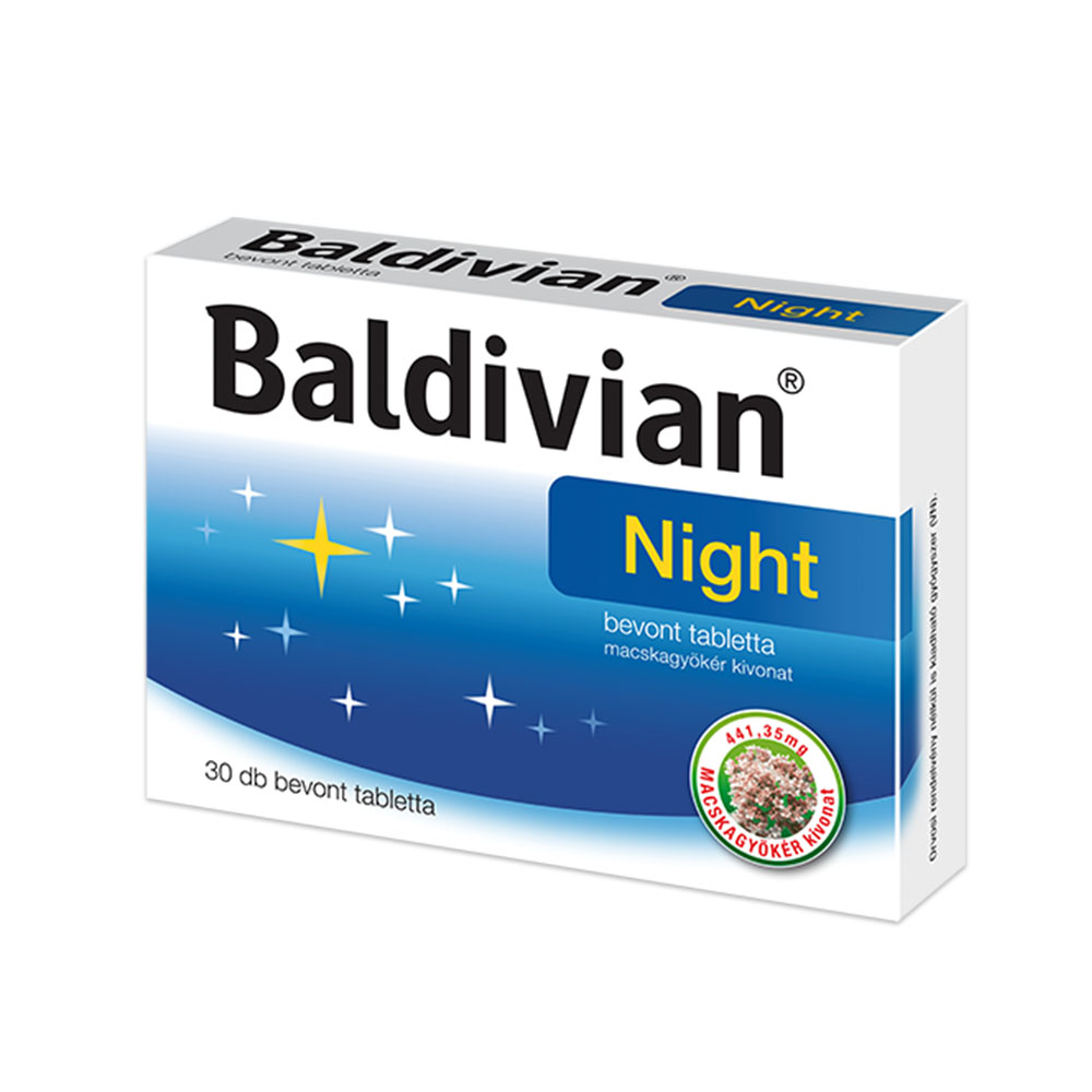 BALDIVIAN Night bevont tabletta (30db)