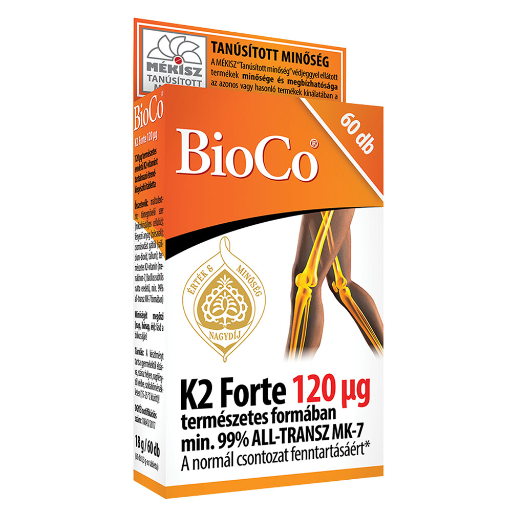 BIOCO K2-Forte 120 mcg tabletta (60db)