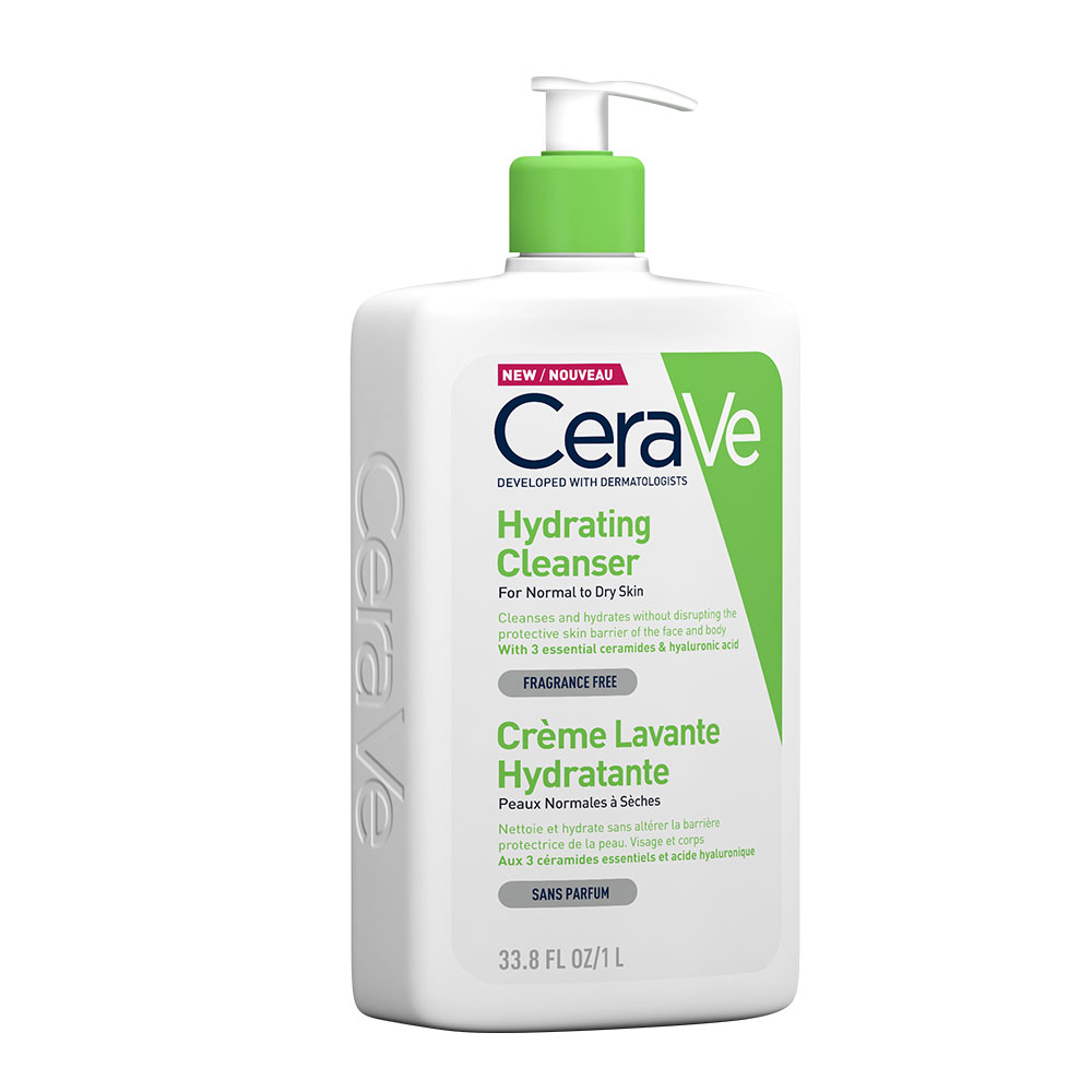 CERAVE Hidratáló tisztító krém normál és száraz bőrre (1000ml)