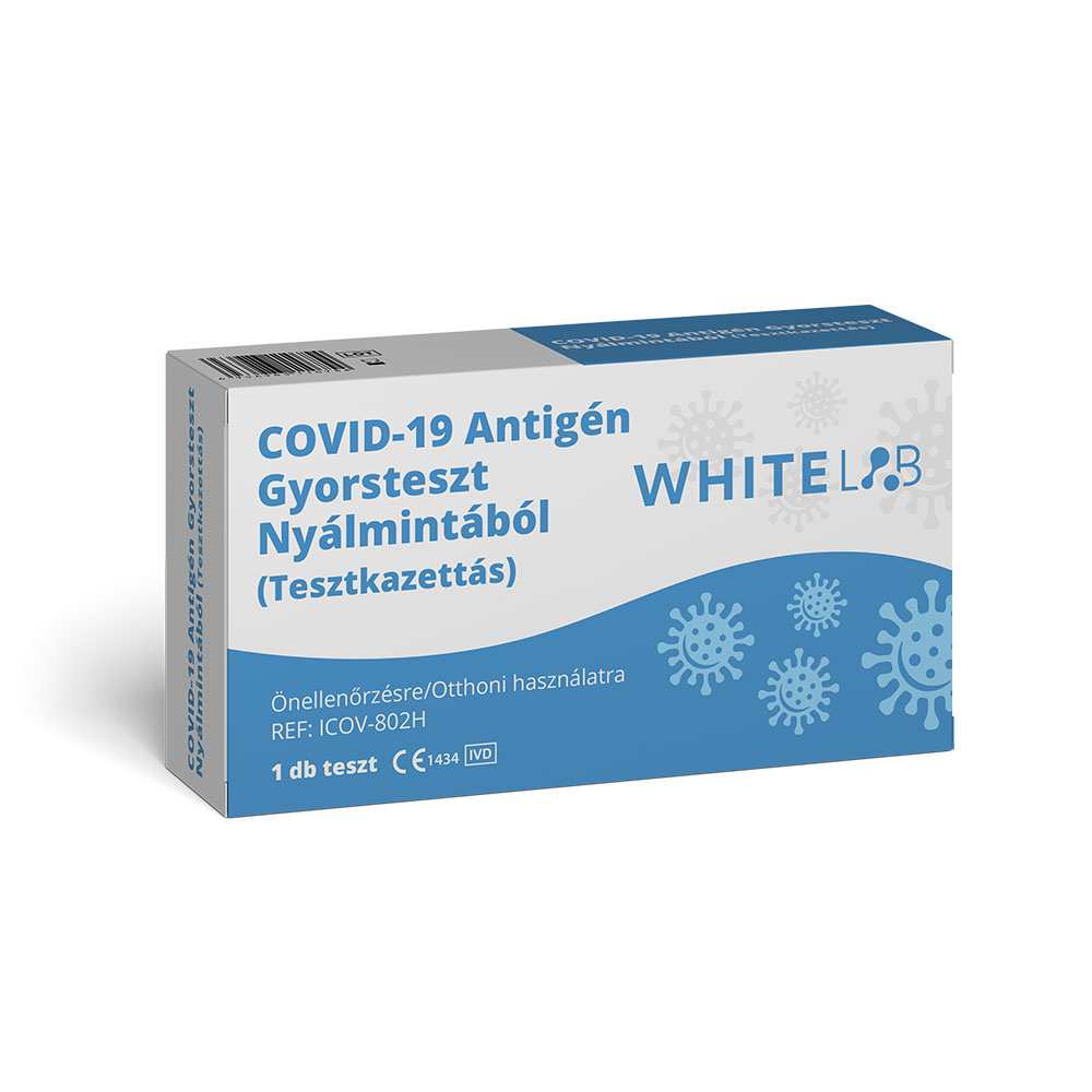 WHITELAB Covid-19 Antigén gyorsteszt nyálmintából (1db)
