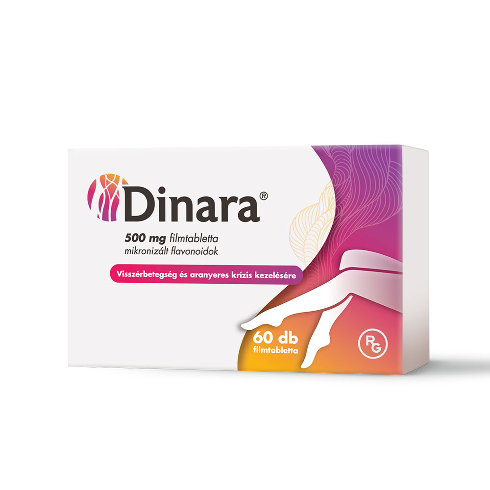 DINARA 500 mg filmtabletta (60db)
