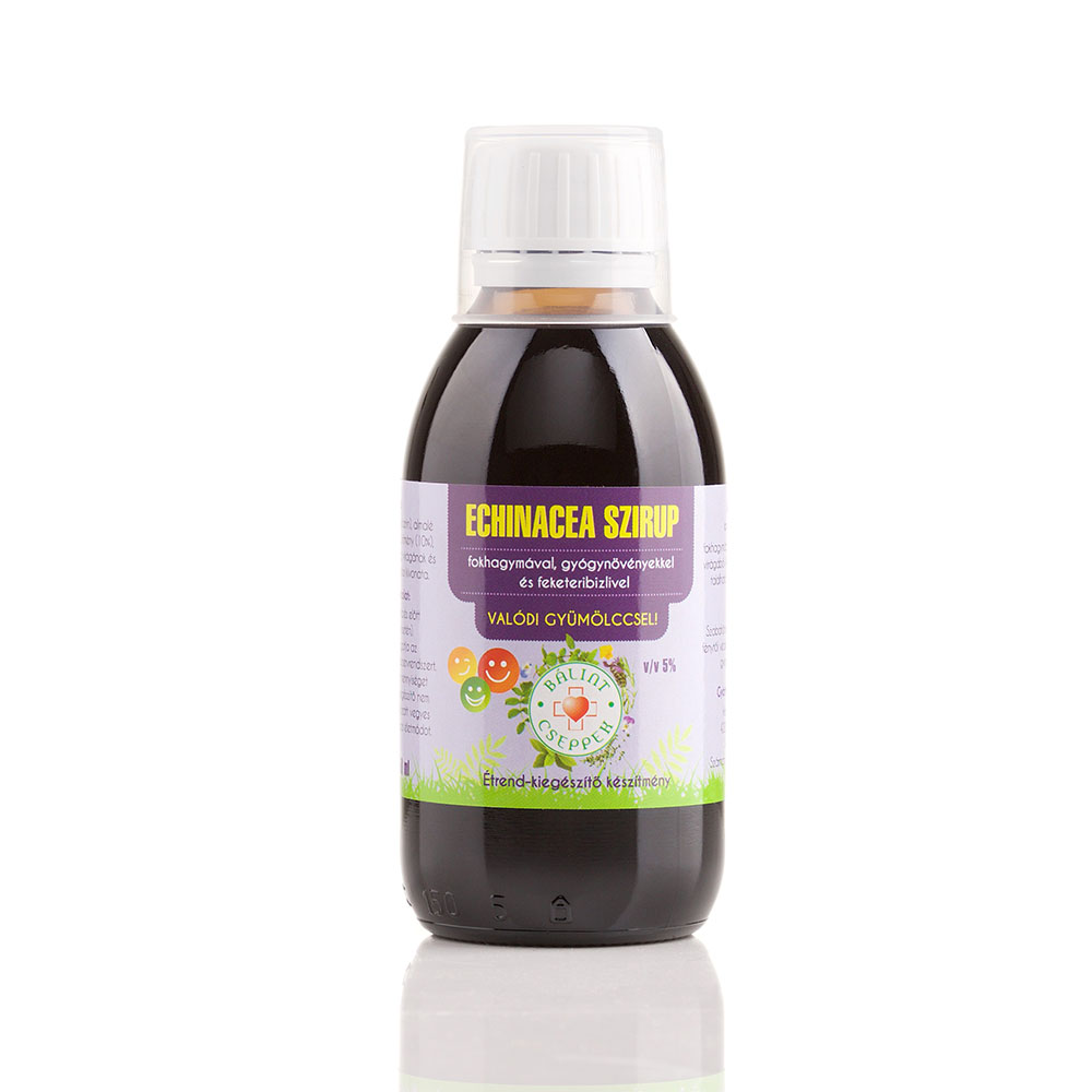 BÁLINT CSEPPEK Echinacea szirup (150ml)