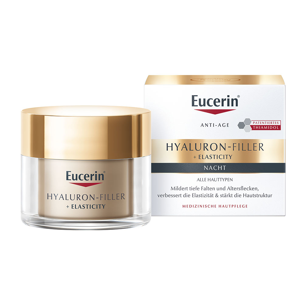 EUCERIN Hyaluron-Filler + Elasticity Bőrtömörséget regeneráló nappali arckrém SPF15 (50ml)  