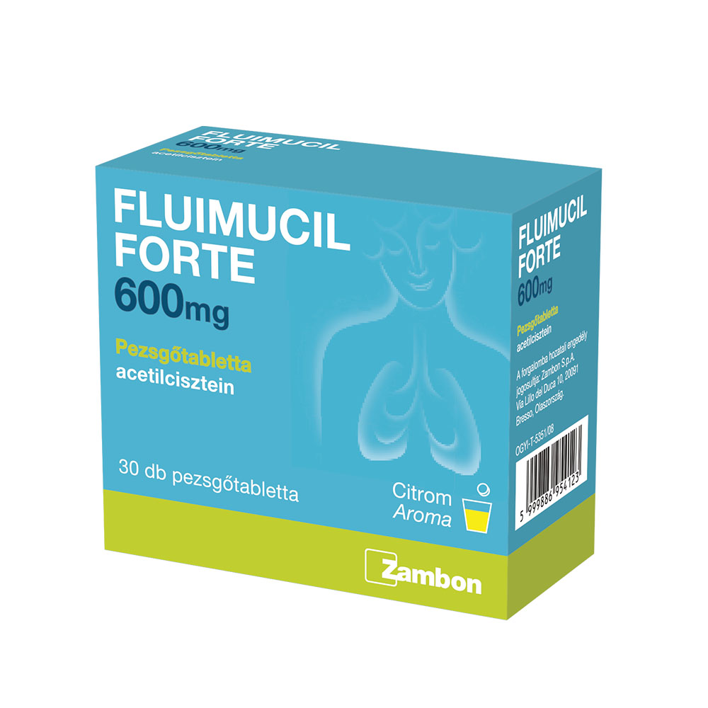 FLUIMUCIL Forte 600 mg pezsgőtabletta (30db)