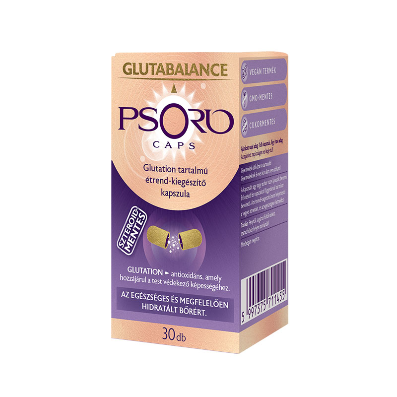 GLUTABALANCE Psorio caps glutation tartalmú kapszula (30 db)