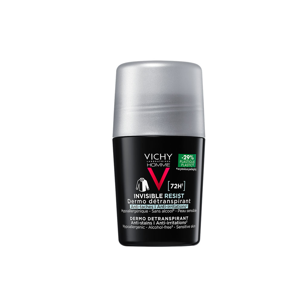 VICHY Homme Invisible Resist 72H foltmentes dezodor (50ml)