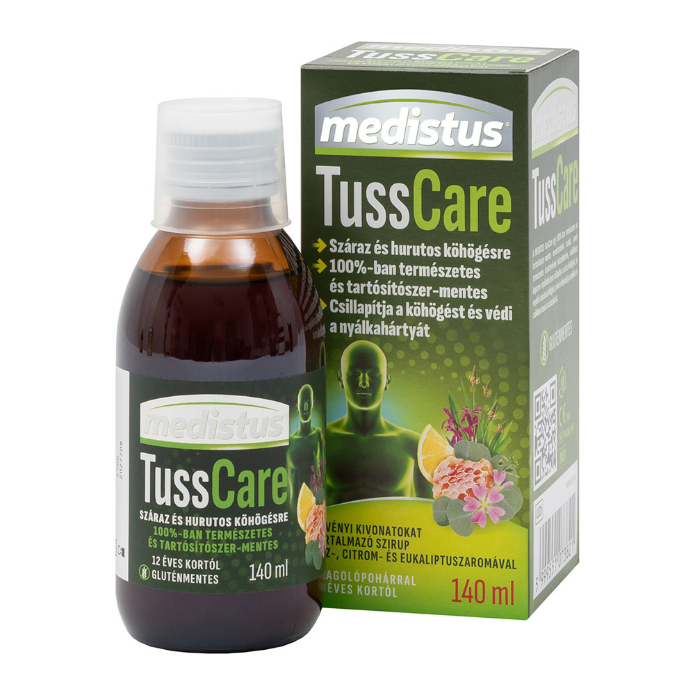 VITAPLUS Medistus TussCare szirup felnőttnek (140ml)