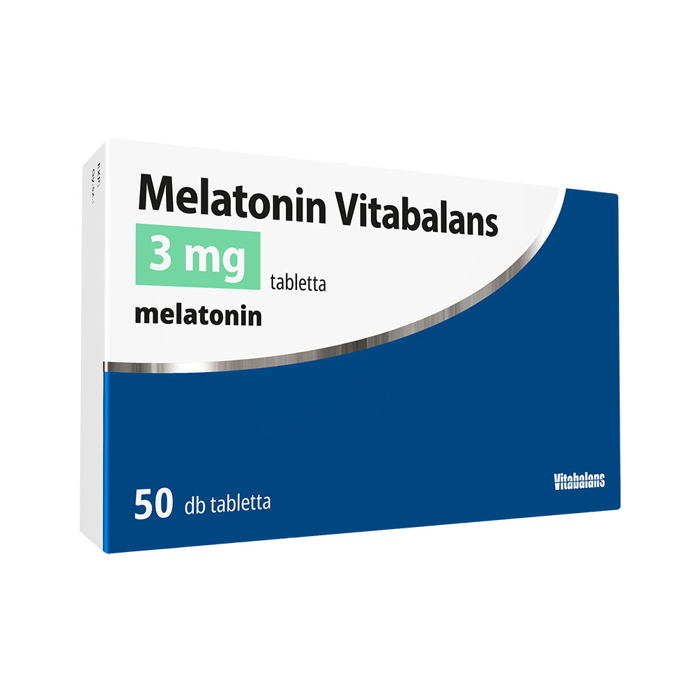 MELATONIN Vitabalans 3 mg tabletta (50db)