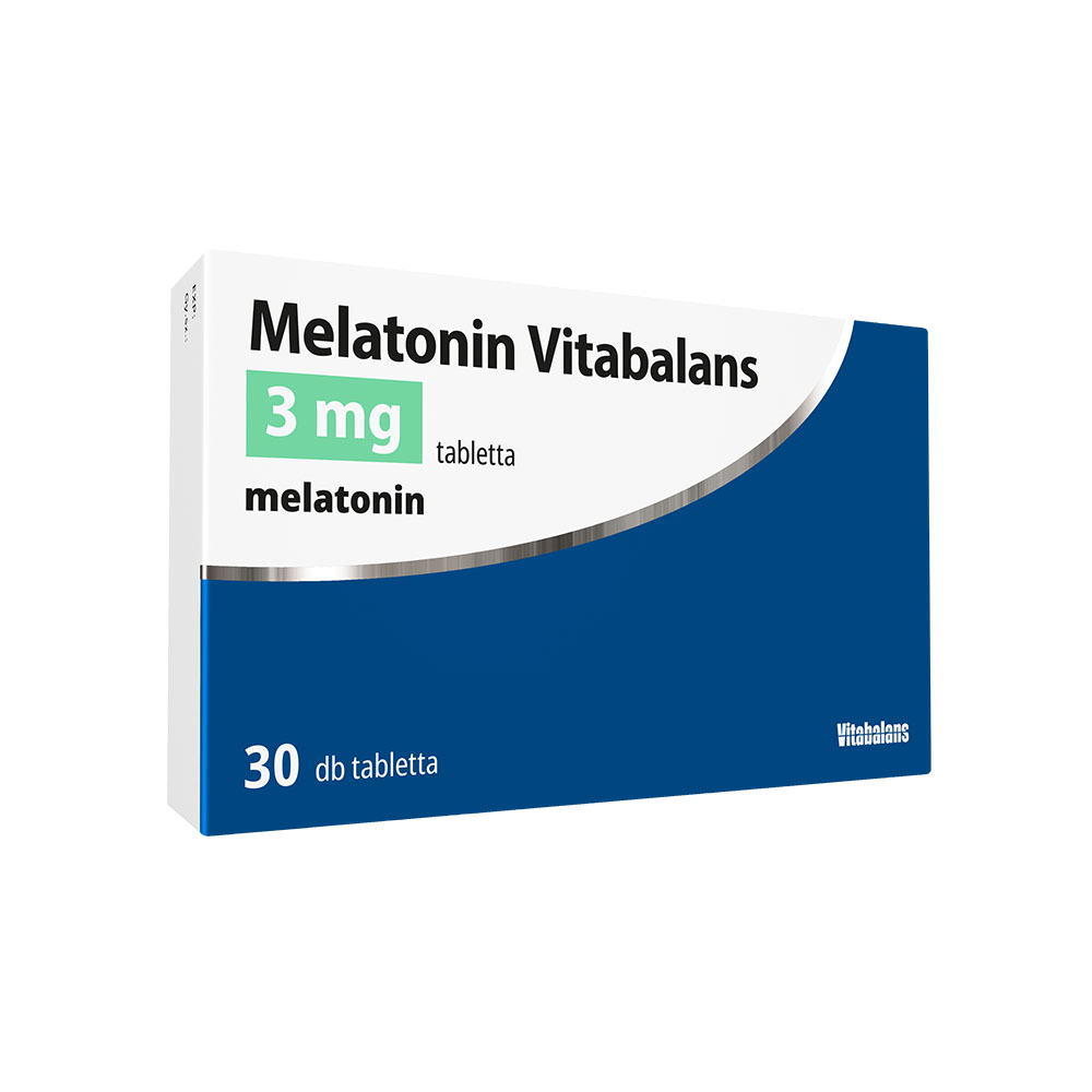 MELATONIN Vitabalans 3 mg tabletta (30db)