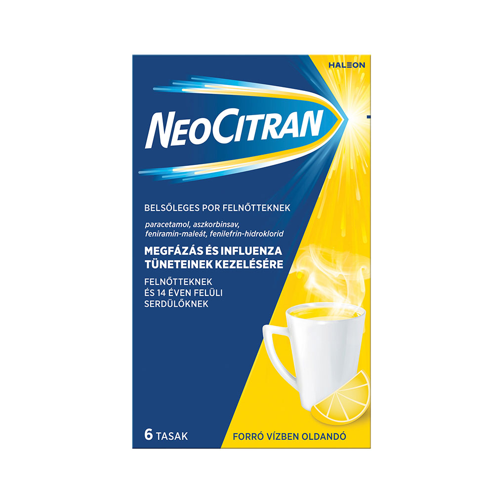 NEO CITRAN belsőleges por felnőtteknek (6db)