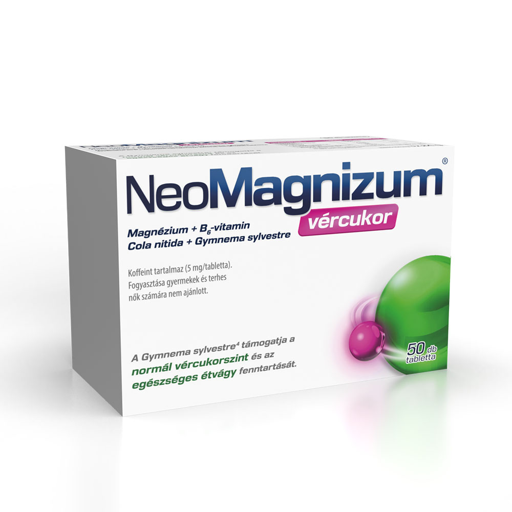 NEOMAGNIZUM Vércukor tabletta (50db)