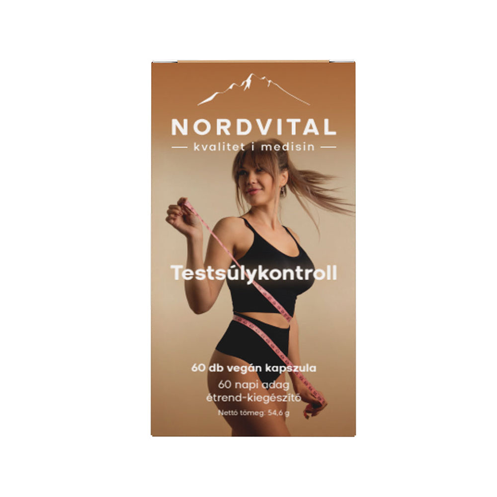 NORDVITAL Testsúlykontroll vegán kapszula (60db)