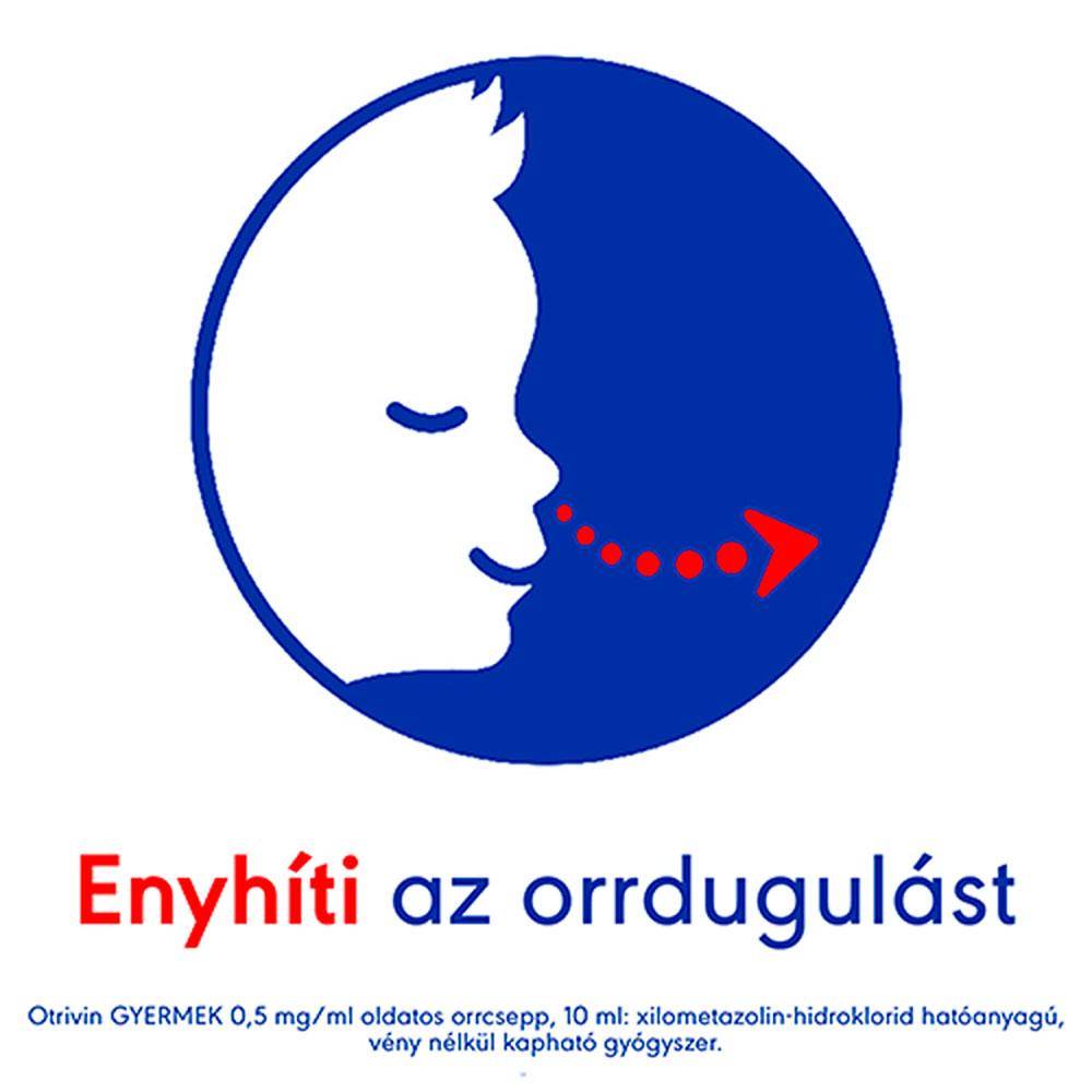 OTRIVIN Gyermek 0,5 mg/ml oldatos orrcsepp (10ml)