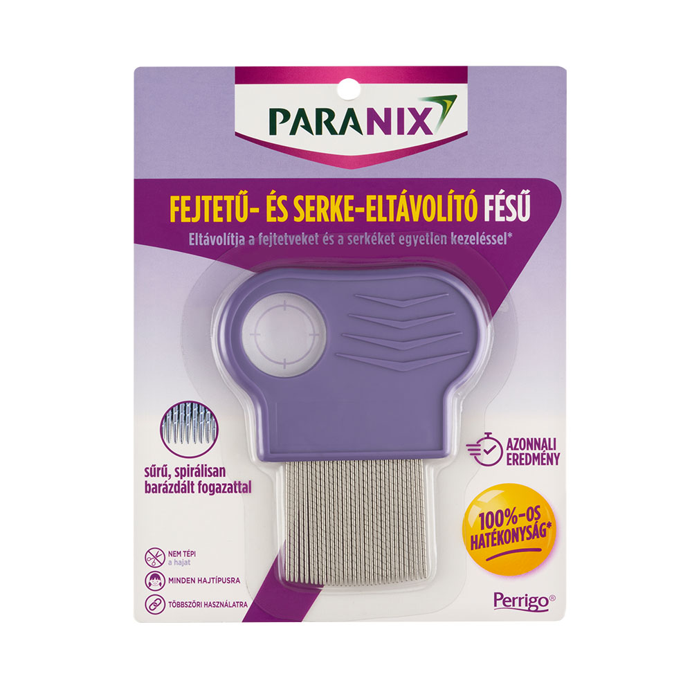 PARANIT Fejtetű- és serke-eltávolító fésű (1db)     