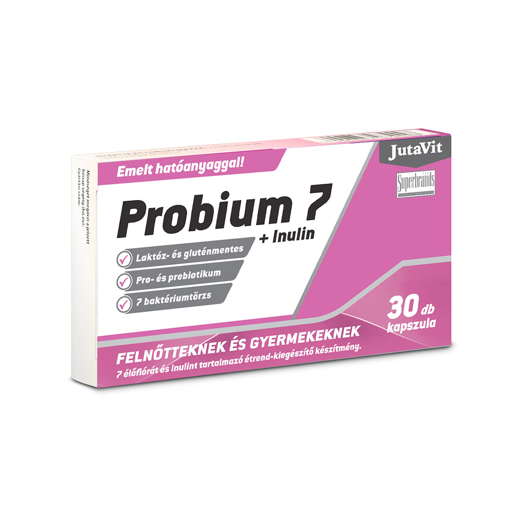 JUTAVIT Probium 7+ Inulin kapszula (30db)