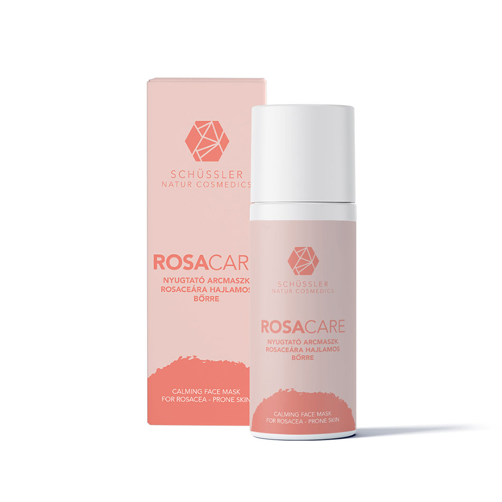 SCHÜSSLER Rosacare nyugtató arcmaszk rosaceára hajlamos bőrre (50ml)