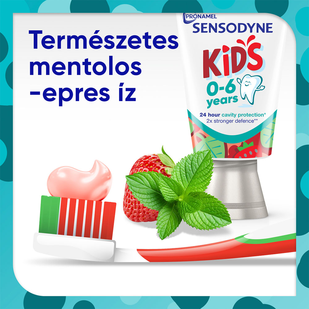 SENSODYNE Pronamel KIDS gyermekfogkrém 0-6 éves (50ml)