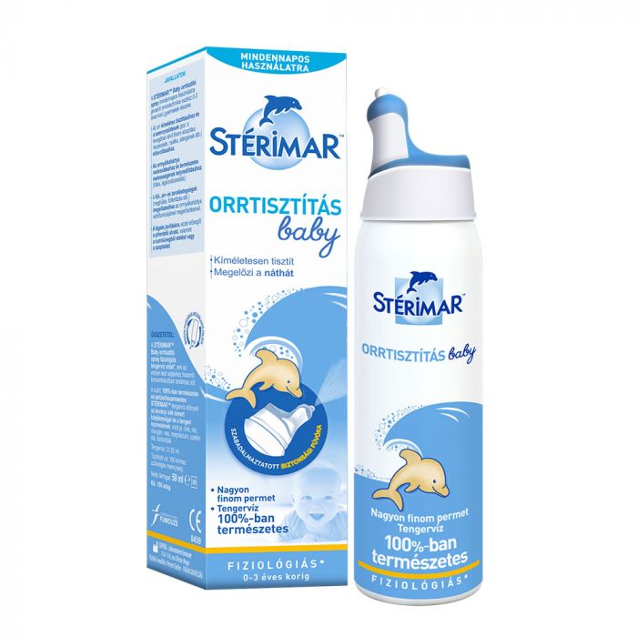 STÉRIMAR Baby orrtisztító orrspray (50ml)