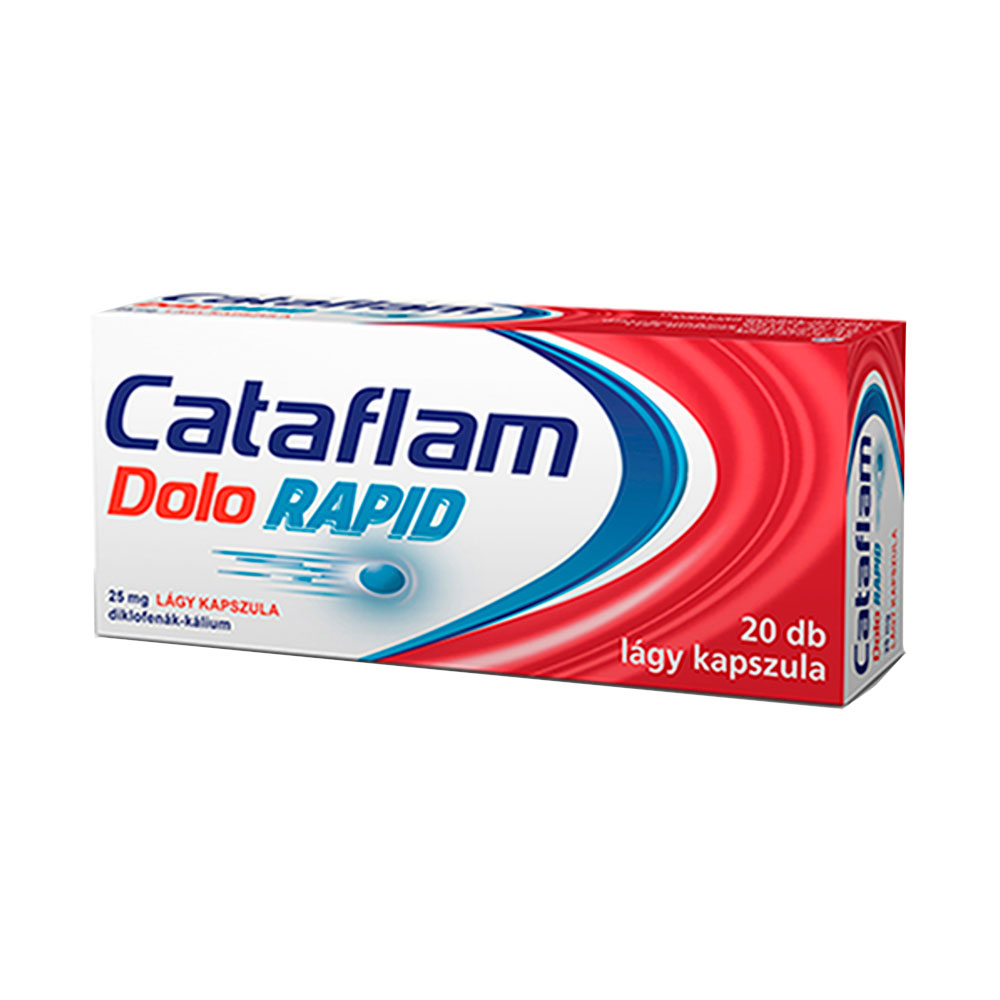 CATAFLAM Dolo Rapid 25 mg lágy kapszula (20db)