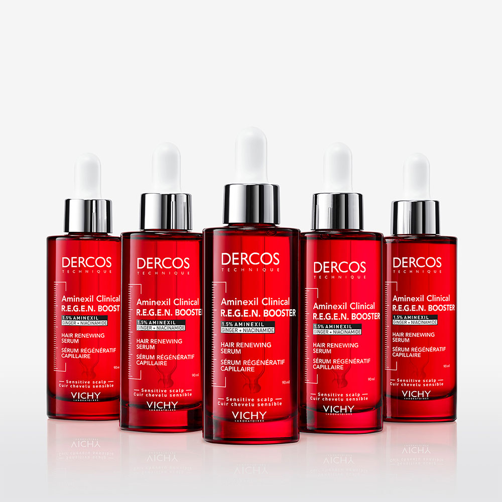 VICHY Dercos Aminexil Clinical R.E.G.E.N. Booster hajregeneráló szérum (90ml)