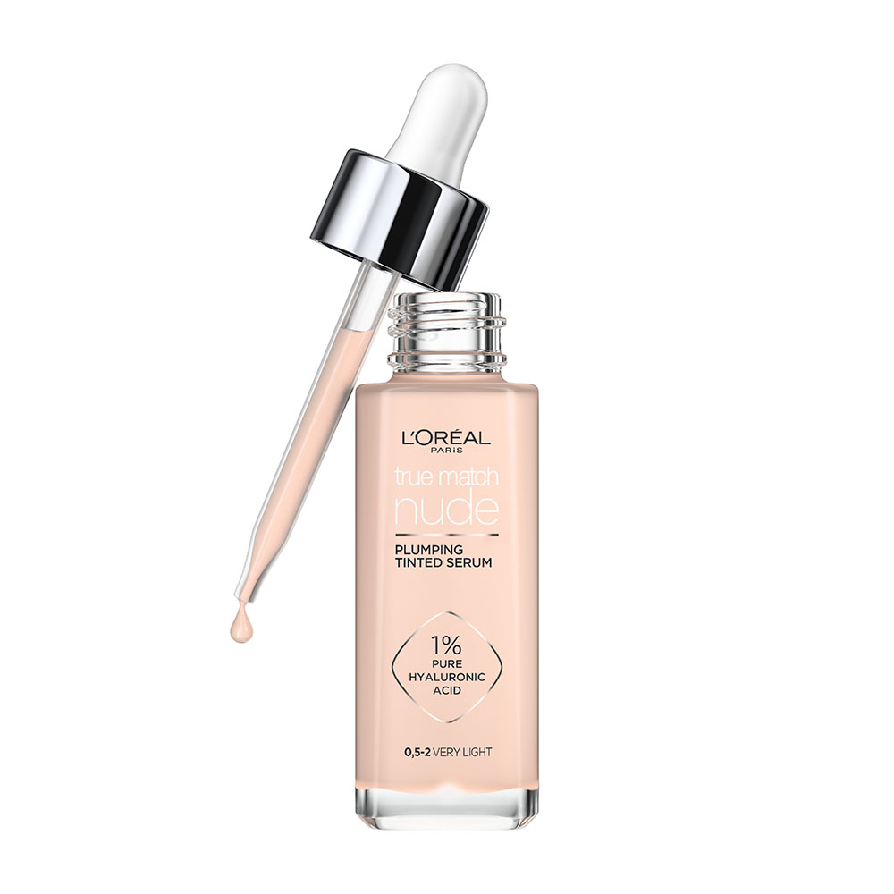 LOREÁL PARIS True Match Nude Tinted Serum - színezett szérum 0,5-2 Very Light (30ml)