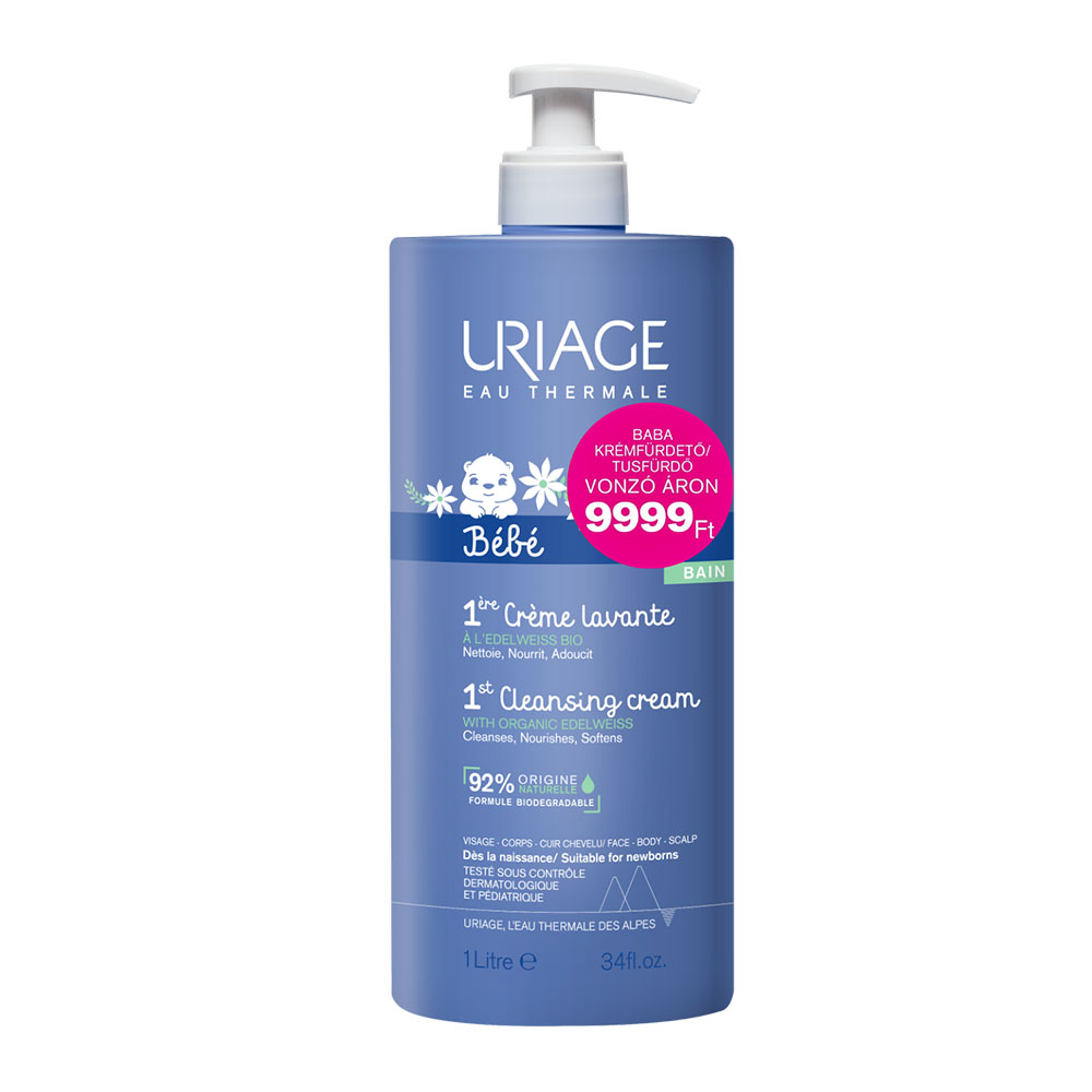URIAGE Baba krémfürdő/tusfürdő vonzó áron (1000ml)