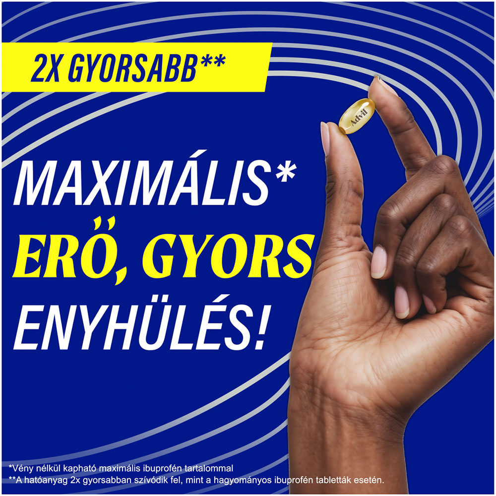ADVIL Ultra Forte lágy kapszula (10db)