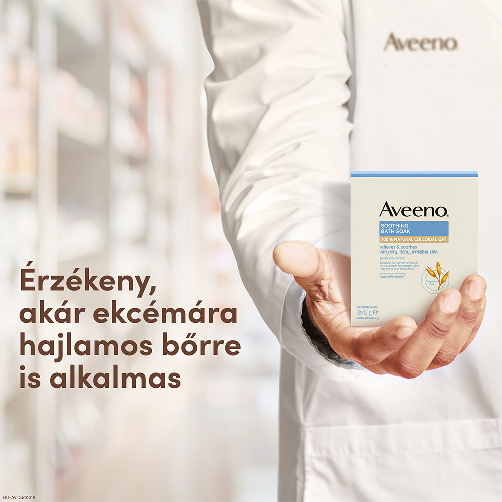 AVEENO Nyugtató fürdőpor (8x42g)