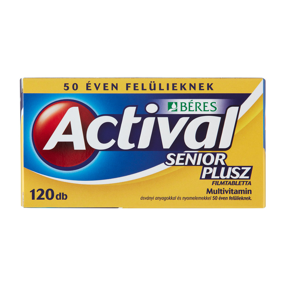 BÉRES Actival Senior Plusz filmtabletta (120db)