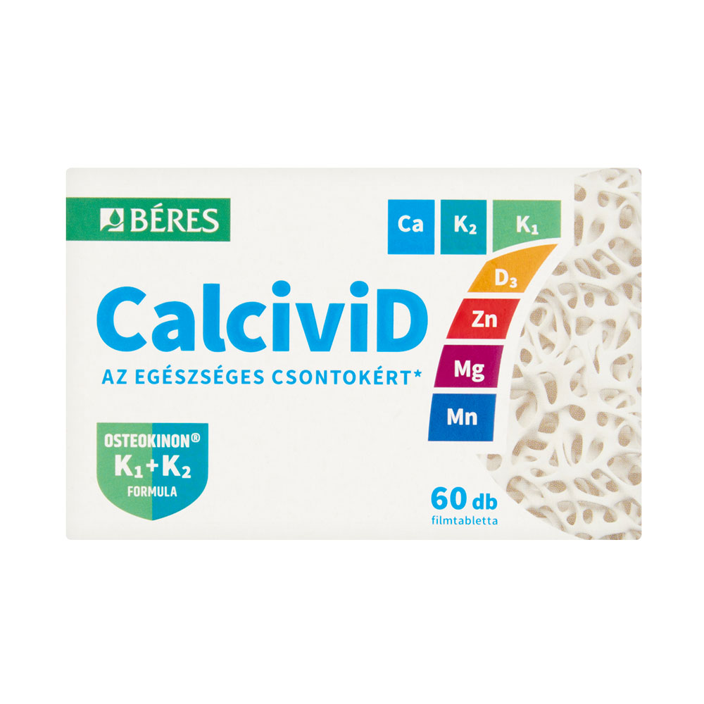BÉRES CalciviD 7 filmtabletta (60db)