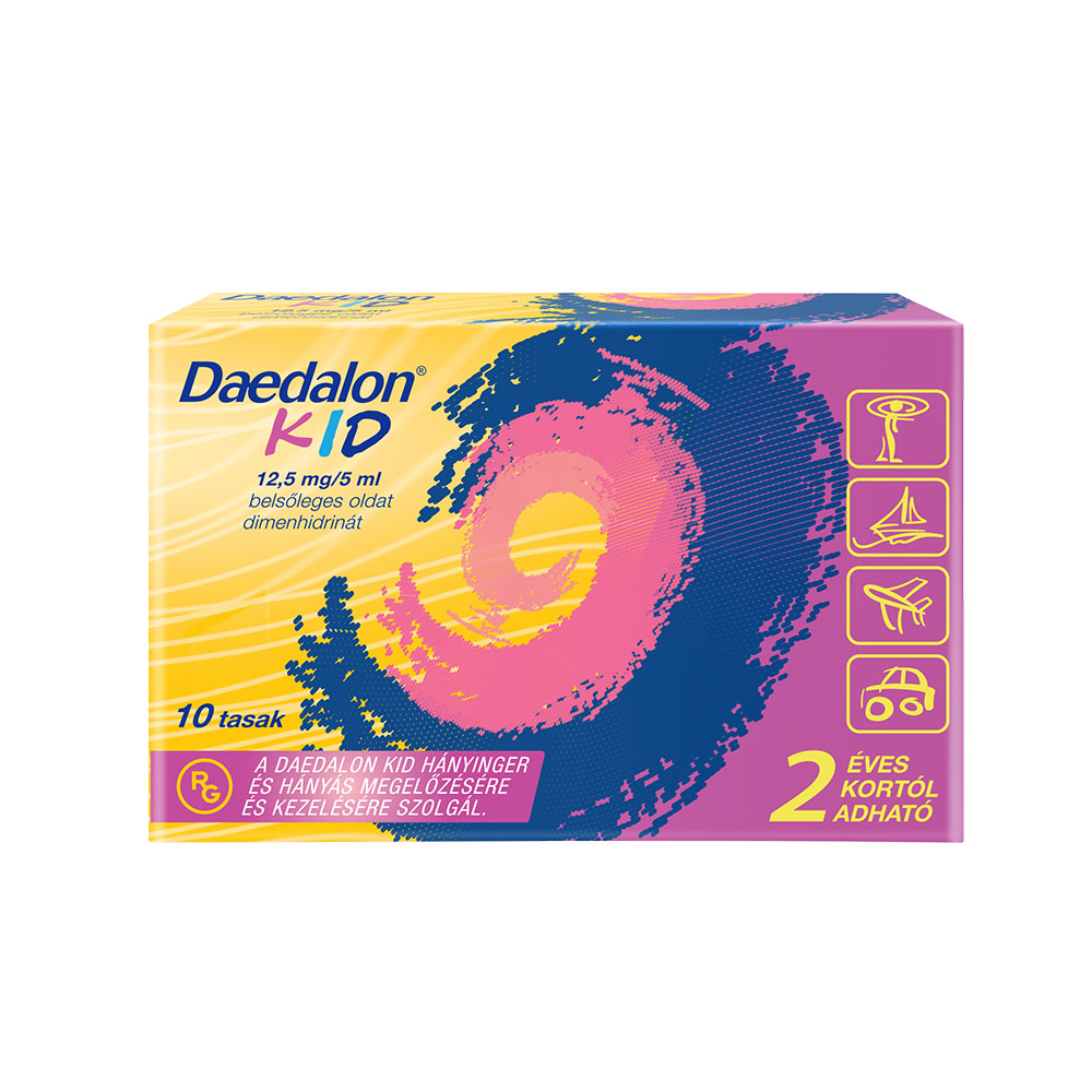 DAEDALON Kid 12,5 mg/5 ml belsőleges oldat (10 tasak)