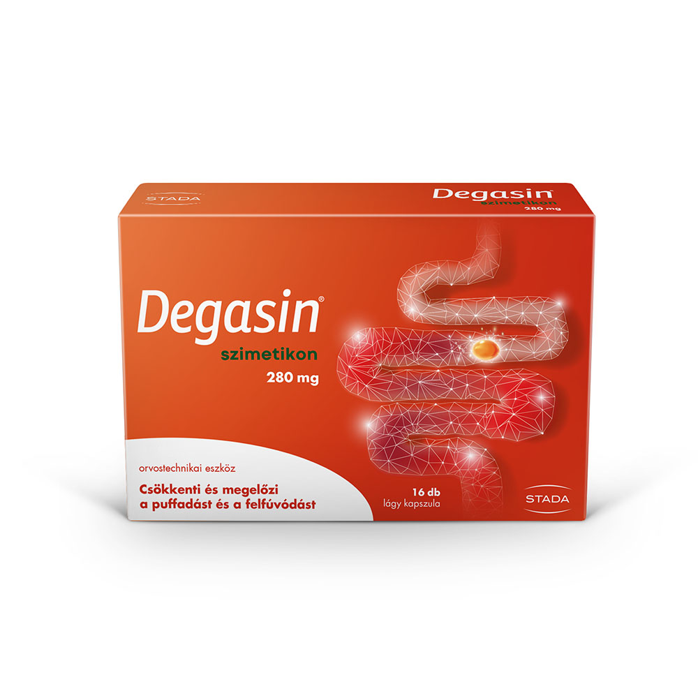 DEGASIN 280 mg lágy kapszula (16db) 