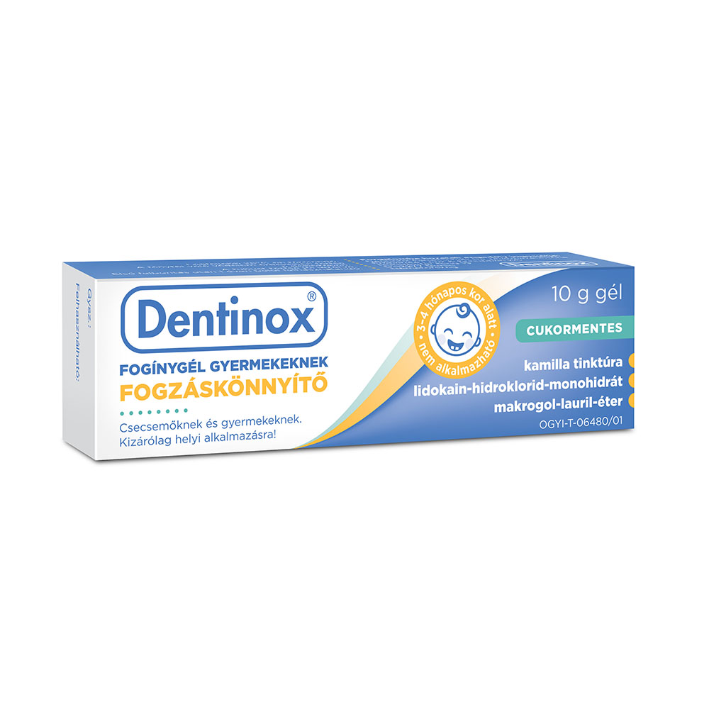 DENTINOX fogínygél gyermekeknek (10g)