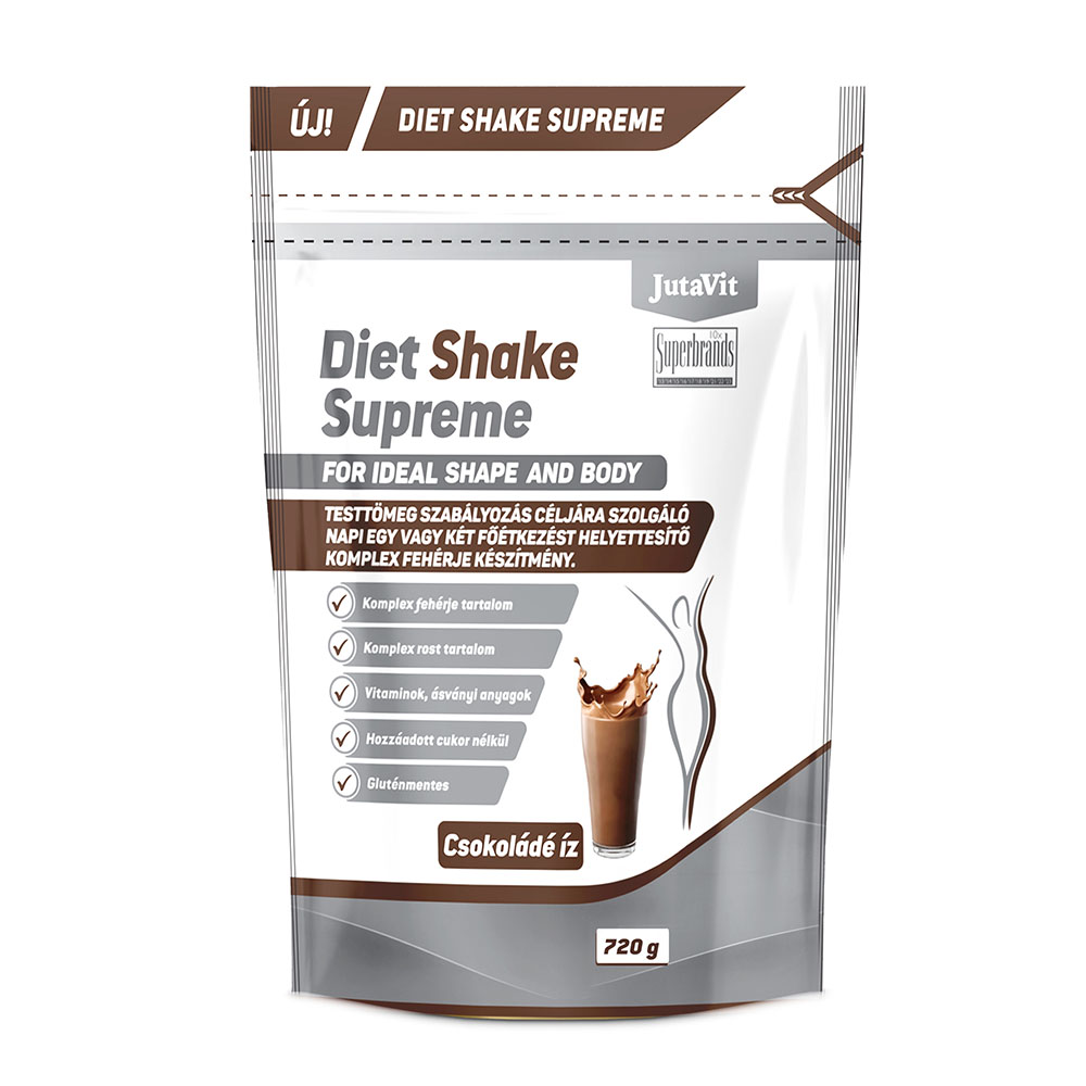 JUTAVIT Diet Shake Supreme Csokoládé íz (720g)