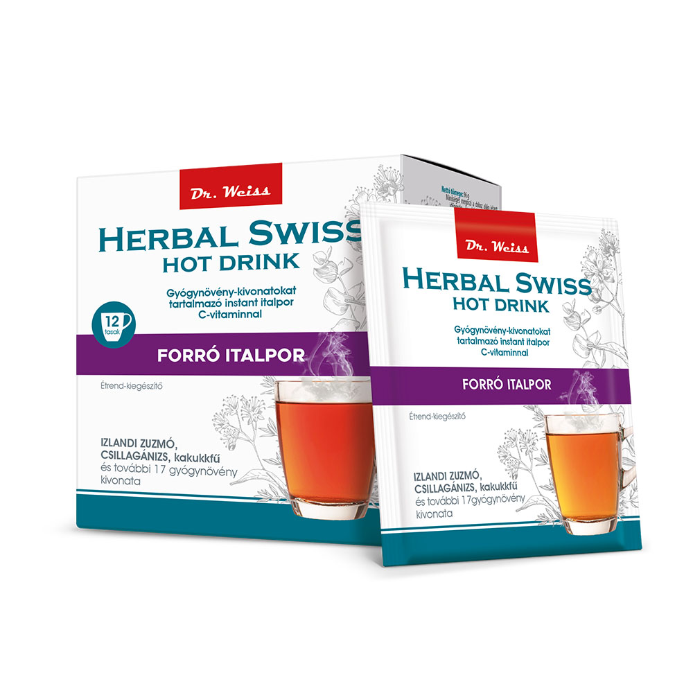 HERBAL SWISS Hot Drink instant italpor (12db)