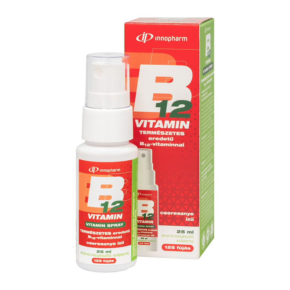 INNOPHARM B12 cseresznye ízű szájspray (25ml)