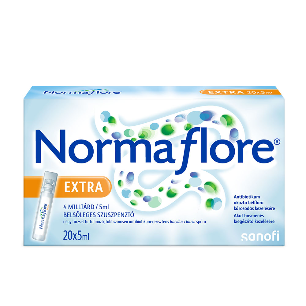 NORMAFLORE Extra 4 milliárd/5ml belsőleges szuszpenzió (20db) 