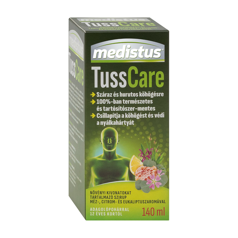 VITAPLUS Medistus TussCare szirup felnőttnek (140ml)